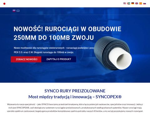 Synco.pl - rury preizolowane PEX