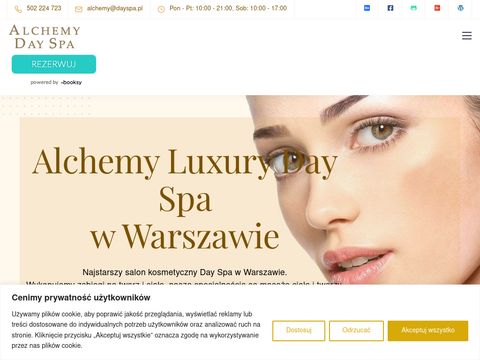 Alchemy Salon kosmetyczny typu Day Spa Warszawa