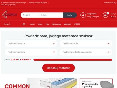 Common.sklep.pl materace