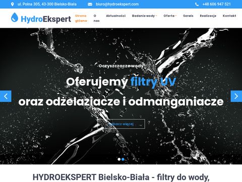 Hydroekspert.com filtry do wody pitnej Bielsko
