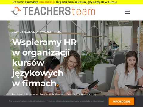 TEACHERSteam - szkoła językowa dla firm