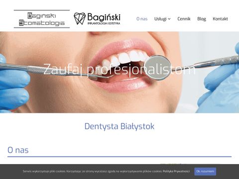 Baginskistomatologia.pl​ - usługi dentystyczne