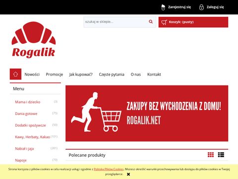 Rogalik.net - sklep spożywczy z dostawą do domu