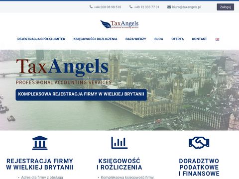 Tax Angels - firma w Anglii