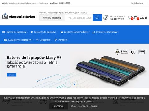 AkcesoriaMarket.pl - bateria do laptopa online