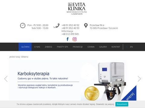 Evitaspa.pl salon kosmetyczny Szczecin