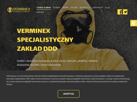 Verminex.pl - dezynsekcja mieszkań