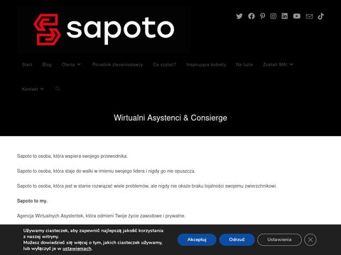 Sapoto Agency - asystentka biurowa