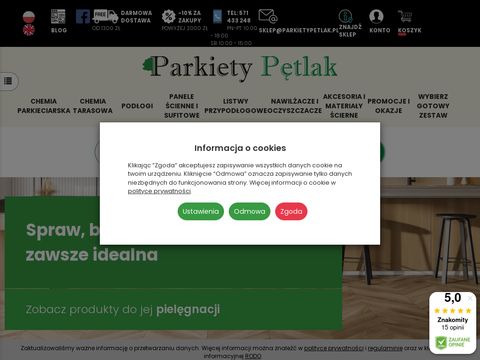 Parkietypetlak.pl - parkiety i podłogi
