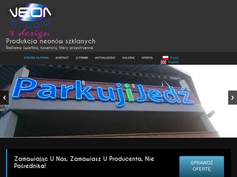 Neonstudio.pl projektowanie stron internetowych Gorzów