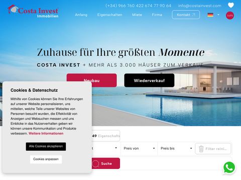 Costainvest.com - wille w Hiszpanii