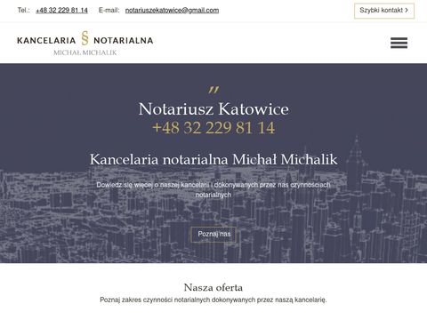 Notariusz-ligota.pl kancelaria K.Koziny i M.Michalaka