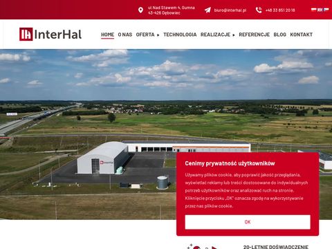 Interhal.pl - producent hal stalowych
