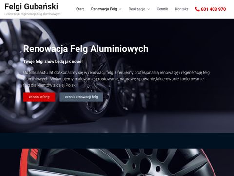 Felgigubanski.pl - renowacja felg aluminiowych