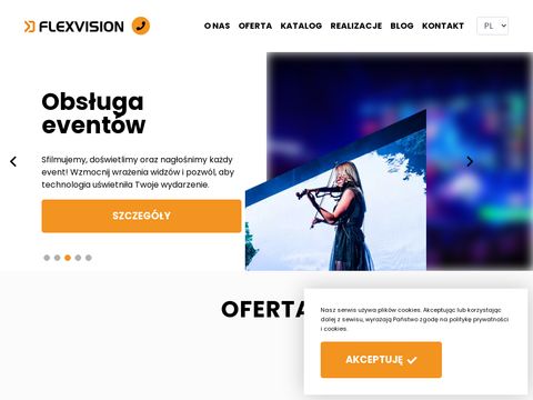 Flexvision.pl - ekran wizyjny