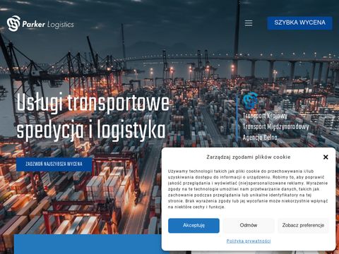 Parker-logistics.pl - transport międzynarodowy