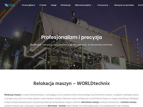 Worldtechnix.com - montaż maszyn