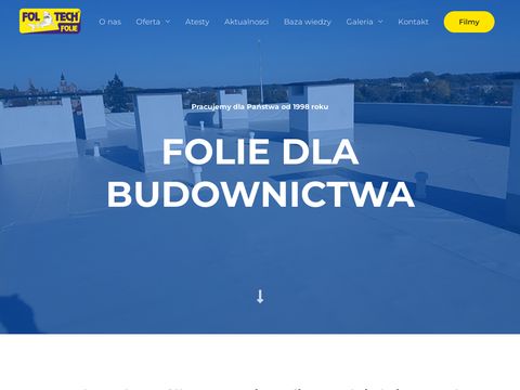 Folie dachowe - foltech.pl