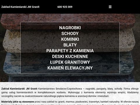 Zakład kamieniarski JM Granit Częstochowa