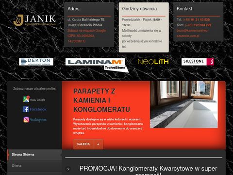 Kamieniarstwo-szczecin.com.pl - Stanisław Janik