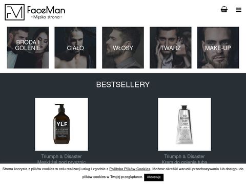 FaceMan.pl - produkty dla mężczyzn