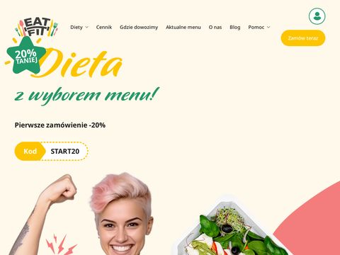 Eatfitcatering.pl dietetyczny - dieta pudełkowa
