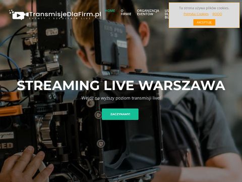 Streamingdlafirm.pl realizacja na żywo Warszawa