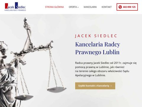 Kancelaria-siedlec.pl - porady prawne Lublin