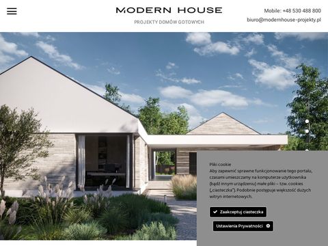 MODERN HOUSE - projekty domów stodoła