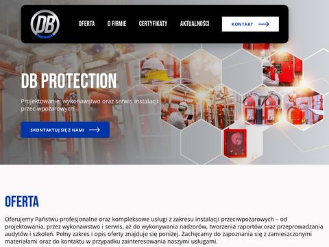 Dbprotection.pl - systemy sygnalizacji pożarowej