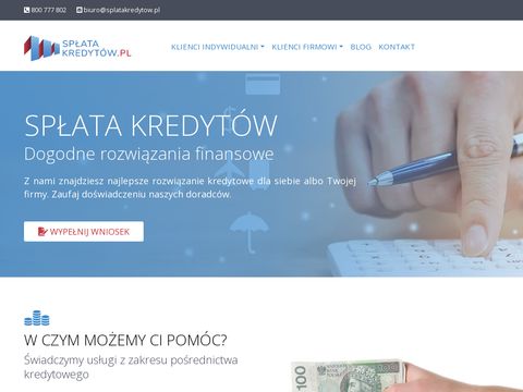Splatakredytow.pl - specjaliści kredytowi