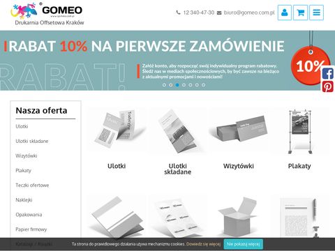 Gomeo - dobra drukarnia Kraków