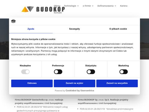 Budokop.pl - przesłony przeciwfiltracyjne