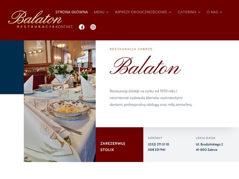 Balaton.zabrze.pl - restauracja