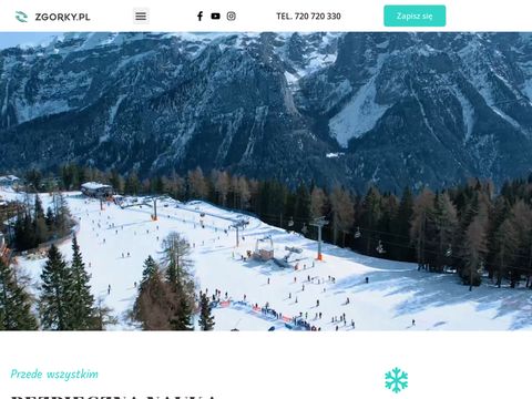 Zgorky.pl - szkółka narciarska dla dzieci