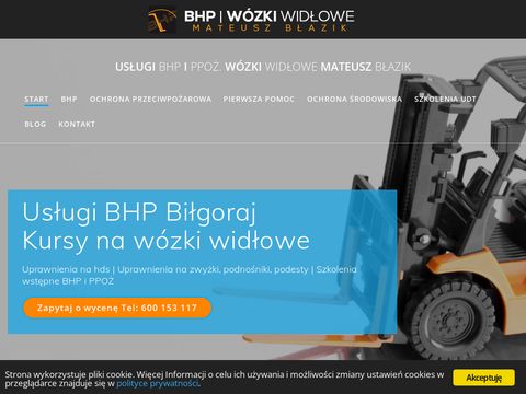 Bhpiww.pl - usługi BHP Biłgoraj