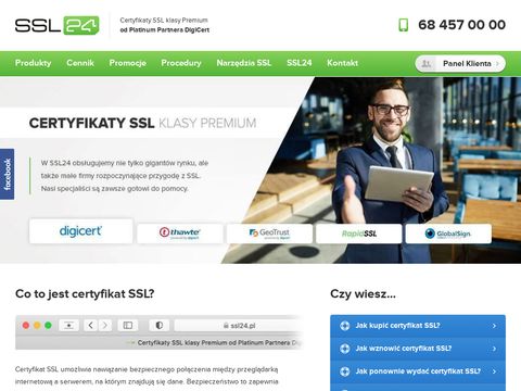 Ssl24.pl - certyfikaty digicert