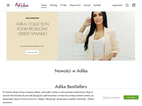 Adikasklep.pl - odzież damska sklep online
