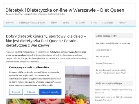 Poradnia dietetyczna Warszawa - Diet Queen