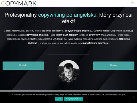 Copymark.eu - copywriter angielski