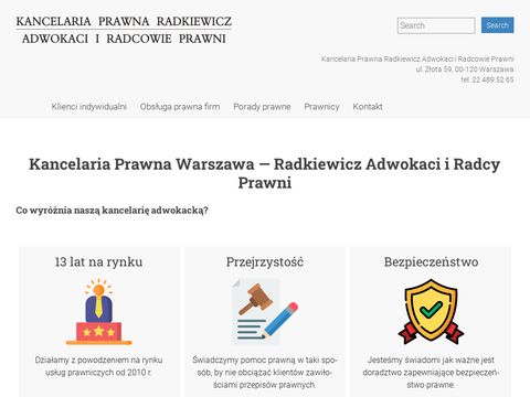 Radkiewicz.net.pl prawnik rodzinny