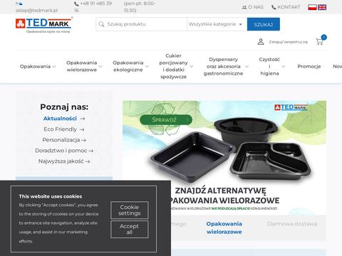 Tedmark.pl - pojemniki papierowe