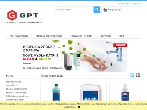 Papiery toaletowe - higienagpt.pl