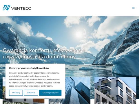 Venteco.com - rekuperacja