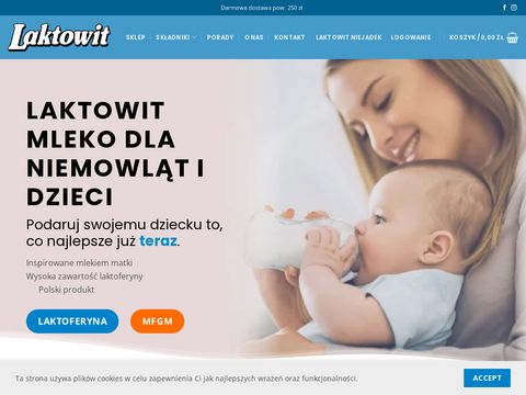 Laktowit.pl niejadek - mleko dla niejadków