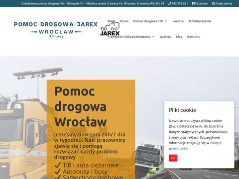 Jarex - pomoc drogowa Wrocław