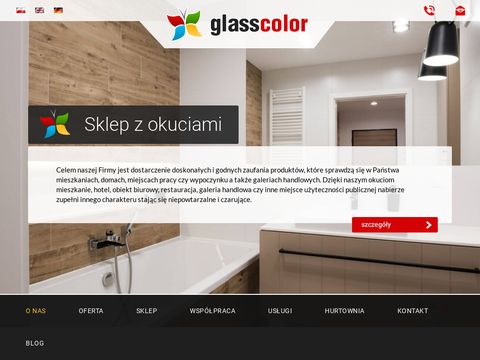 Glasscolor.pl - drzwi szklane Warszawa