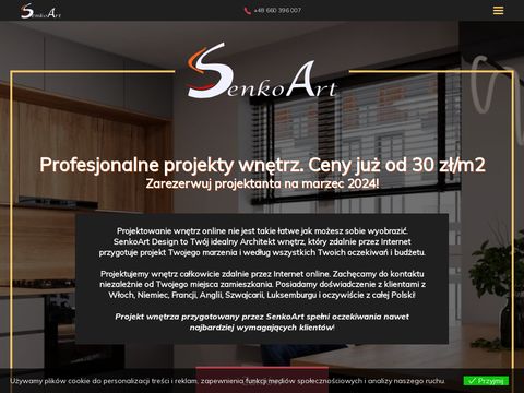 Senkoart Design projektowanie wnętrz online