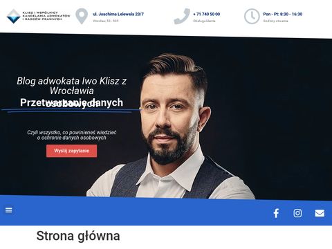 Przetwarzanie-danych-osobowych.pl blog adwokata