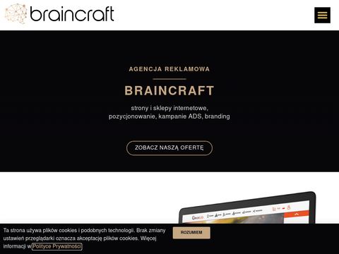 Braincraft - projektowanie stron www Śląsk
